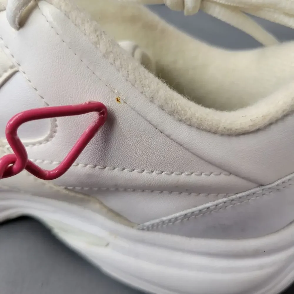 Reebok DMX Max Athletic Leather Sneakers Shoes Womens 7‎ White 11-V49880 Walking